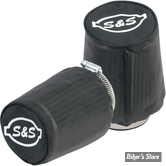 S&S - ECLATE A - PIECE N° 01A - TUNED INDUCTION SYSTEM SINGLE BORE : CHAUSSETTES ANTI PLUIE - 106-0248
