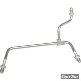 REPARTITEUR DE FREIN AVANT - TOURING 14/23 - LINE ADAPTER - GOODRIDGE - ZINC PLATED - SP-128UNP3