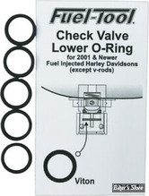ECLATE A - PIECE N° 18 - JOINT O'RING DE RACCORD DE VALVE - FUEL-TOOL - MC-200 - LES 5 PIÈCES
