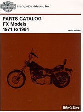 CATALOGUE DE PIECES DETACHEES - BIGTWIN FX 71/84 - OEM 99455-83