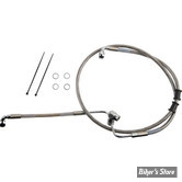 DURITE DE FREIN ARRIERE - SOFTAIL M8 FLSL / FLFB/S / FXFB/S / FXLR/S / FXBB/S / FXST 2018UP - OEM 41800607 - LONGUEUR : +000" - INOX 