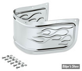 ECLATE O - PIECE N° 10 - EMBOUT DE GARDE BOUE AVANT - INFÉRIEURE - TOURING 80/13 / SOFTAIL 86/08 - OEM 59228-91 - CHROME / FLAME