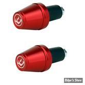 EMBOUTS DE GUIDON - DRIVEN - BAR END V2 - ROUGE