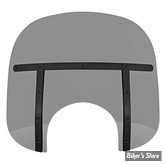 PARE BRISE DÉTACHABLE - MEMPHIS SHADES - MEMPHIS FATS - DÉCOUPE DE PHARE DE 9" - HAUTEUR 13" / 33CM - NIGHT SHADES NOIR FUME - MEB35112