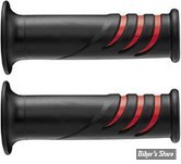 POIGNEES BIKEMASTER DUAL COMPOUND - 7/8" - NOIR / ROUGE