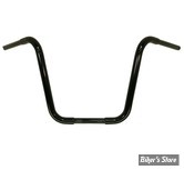 - GUIDON APEHANGER -  MAGNUM - HD 96UP - CALIBER / BAGGER STYLE - 1" 1/4 - HAUTEUR : 35.50 CM - NOIR BRILLANT
