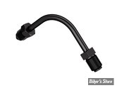 - RACCORD DE CONNECTION : AN3 > 3/8"-24 UNF - GOODRIDGE - 90° LONG - NOIR CARBON STEEL - 691-03ZBK