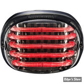 - FEU AR - HD 99UP - OEM 68296-99 - LED - CUSTOM DYNAMICS - PROBEAM SQUAREBACK - SERIE PB-TL-SB - AVEC ECLAIRAGE DE PLAQUE - FUME - PB-TL-SBW-S