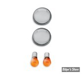 ECLATE K - PIECE N° 10 - CABOCHON DE CLIGNO ORIGINE HD - OEM 69208-09 - CABOCHONS DE CLIGNOTANTS AVEC AMPOULES - FUME - LA PAIRE