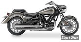 ECHAPPEMENT COBRA - SPEEDSTER - SLASH DOWN - YAMAHA 1100 XVS DRAG STAR / VSTAR 99/09 - CHROME