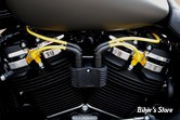 FILS DE BOUGIES ASSEMBLES -TAYLOR -THUNDERVOLT 8.2MM HIGH PERFORMANCE CUSTOM SPARK PLUG WIRES - SOFTAIL MILWAUKEE EIGHT - JAUNE