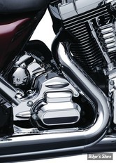 CACHE TRANSMISSION - LATERAL - TOURING 09/16 - TRANSMISSION SHROUDS - KURYAKYN - CHROME - 6950