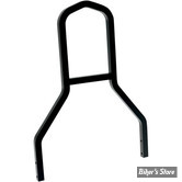 MONTANT DE SISSY BAR - LARGEUR : 7"1/2 / 19.00 CM - DRAG SPECIALTIES - SQUARE SHORT - 7 1/2" - NOIR
