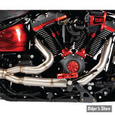 PARES-CHALEUR - MALPARIDOS EXHAUST - SOFTAIL 86/99 / FXR 88-94 / DYNA 06-17 - BRUSHED - MPD745SHSS