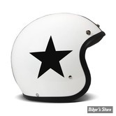 - CASQUE JET - DMD - RETRO - STAR - COULEUR : BLANC - ECE 22.06 - TAILLE M