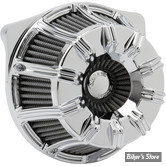- KIT FILTRE A AIR A.NESS - MILWAUKEE EIGHT TOURING 17UP / SOFTAIL 18UP - INVERTED - 10-GAUGE - CHROME - 18-946