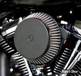 - KIT FILTRE A AIR - LA CHOPPERS - SOFTAIL 18UP /  TOURING 17UP - PLAIN COVER BIG AIR CLEANERS - NOIR - LA-2392-03B