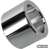 ENTRETOISE D'AXE DE ROUE - DIAMETRE INTERNE : 1" - LONGUEUR : 17,72 MM - Touring 00/07 - AVANT COTE GAUCHE - OEM 43520-00 / A  - CHROME - LA PIECE