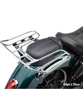 PORTE BAGAGES SOLO DETACHABLE - INDIAN SCOUT - COBRA - Detachable Wrap Around Rack / SOLO - CHROME - 502-2612