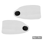 - DEFLECTEURS POUR MAINS - KLOCK WERKS - Flare® Handguards - FLHXSE / FLTRXSE 2023UP - TRANSPARENT - KWS-01-0121-23