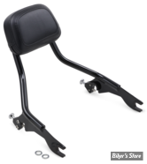 - KIT SISSY BAR DETACHABLE - TOURING 09UP - COBRA - SHORT DETACHABLE BACKREST - NOIR - 602-2200B