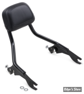 KIT SISSY BAR DETACHABLE - TOURING 09UP - COBRA - SHORT DETACHABLE BACKREST - NOIR - 602-2200B