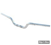 - GUIDON 32MM SUR RISERS 32MM - HAUTEUR : 15.00 CM / 6" - MAGNUM - Mach Moto Handlebar - FLTRX 23UP / SOFTAIL 25UP - CHROME - 3HB-3106