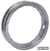 VOILE DE JANTE - 16" X 3.00 - 40 RAYONS - DROP CENTER - OEM 43009-40 - CHROME
