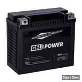 BATTERIE - 65989-97 / 66000207 / 62600065 / 66000065A - MCS - NANO SERIE 12V SEALED GEL BATTERY. 20AH. 360CCA - AGM / GEL