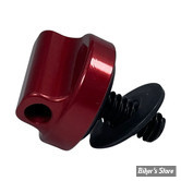 VIS DE SELLE - 1/4"-20 UNC - BARE KNUCKLE PERFORMANCE - ROUGE