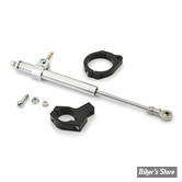 - AMORTISSEUR DE DIRECTION - DAYTONA - STEERING DAMPER KIT - SOFTAIL M8 FXLRS 20UP - SILVER