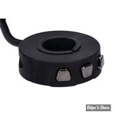 -  DAYTONA - COMMANDE D'INTERRUPTEURS DE GUIDON - POUR GUIDON DE 7/8" / 1" - 3-BUTTON SWITCH FOR HANDLEBARS DAYTONA - NOIR - 81371
