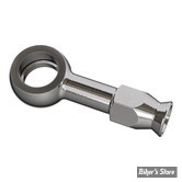 Banjo a sertir 10mm / 3/8"- 0° - LONG - INOX POLI - 5092-02-03C