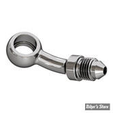 BANJO AN3 - DIAMETRE : 3/8" / 10MM - ORIENTATION : 20° - INOX - GOODRIDGE - 