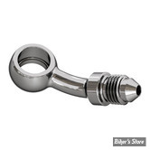 BANJO AN3 - DIAMETRE : 7/16" / 11MM - ORIENTATION : 20° - INOX - GOODRIDGE -