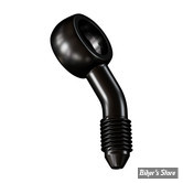 BANJO AN3 - DIAMETRE : 3/8" / 10MM - ORIENTATION : 20° COMPOUND CÔTÉ GAUCHE - SLIMLINE - NOIR - GOODRIDGE - B593L-03CBK