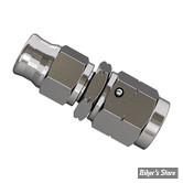RACCORD - DURITE A SERTIR SUR RACCORD SUR M10 X 1.00 FEMELLE CONCAVE - 0° - INOX - 451-31C