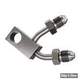 REPARTITEUR DE FREIN AVANT - SOFTAIL 11/17 AVEC ABS - GOODRIDGE - INOX - MCHD-029C