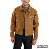 - VESTE - CARHARTT - Duck Relaxed Fit jacket - MARRON - TAILLE S