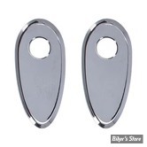AR /  CACHES ORIFICES DE CLIGNOTANTS ARRIERE - MCS - FINITION : CHROME 
