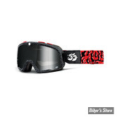  LUNETTES MOTO - 100% - THE BARSTOW - House Ind - VERRE : argentés miroir