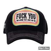 - CASQUETTE - KING KEROSIN - Fuck You cap - TAILLE UNIQUE - REGLABLE