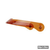 - JOHN DOE - VISIERE PARE-SOLEIL POUR CASQUE INTEGRAL JD/ONE - SHORT PEAK - ECE 22.06 - ORANGE TRANSPARENT
