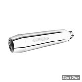 - SILENCIEUX - MILLER - INDIAN SCOUT 24UP- YUKON SLIP-ON MUFFLER SET - EMBOUT : TAPERED : POLI / CORPS : POLI - EURO 5 