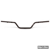 GUIDON - ZARD - SOFTAIL 25UP / TOURING 23UP - CRUISER HANDLEBAR | SPORT MID - HAUTEUR : 4" - NOIR CHROME - ZHD101S100