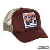 - CASQUETTE - 13 1/2 -  Keep On Chopping trucker cap - brown/khaki - TAILLE UNIQUE - REGLABLE