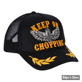 - CASQUETTE - 13 1/2 - Riding Shotgun trucker cap  - NOIR - TAILLE UNIQUE - REGLABLE