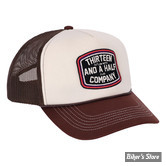- CASQUETTE - 13 1/2 - Outlaw Club trucker cap  - brown - TAILLE UNIQUE - REGLABLE