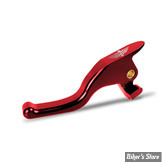 ECLATE L - PIECE N° 06 / 08 - KIT LEVIERS - SOFTAIL 96/14 / DYNA 96UP / TOURING 96/07 / SPORTSTER 96/03 - HEINZ BIKE - PERFORMANCE 3-Finger - ROUGE