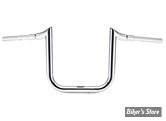 38MM INTÉGRAL - 1 1/2" - GUIDON LA CHOPPERS - TOURING FLTR 2015 UP - GRANDE PRIME APE - HAUTEUR : 30.50 CM / 12" - CHROME - LA-7357-12